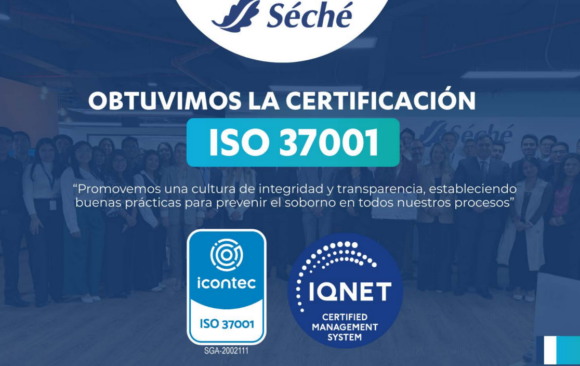 Séché Perú obtiene la certificación ISO 37001