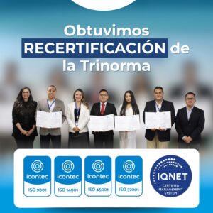 Séché Perú obtiene la recertificación de la trinorma Séché Perú obtiene la recertificación de la trinorma